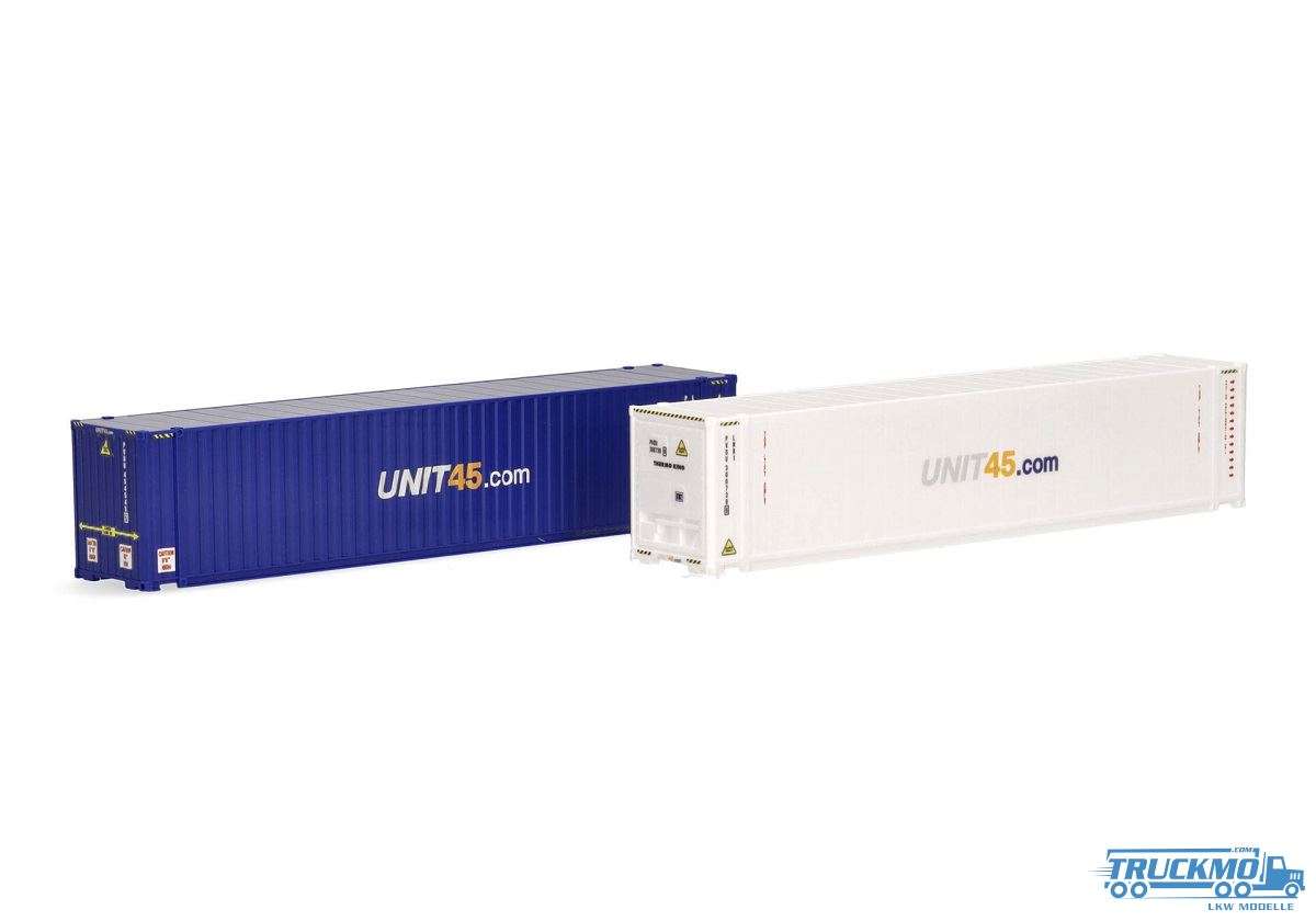 Herpa Unit45 Container Set 2x 45ft 076937-002