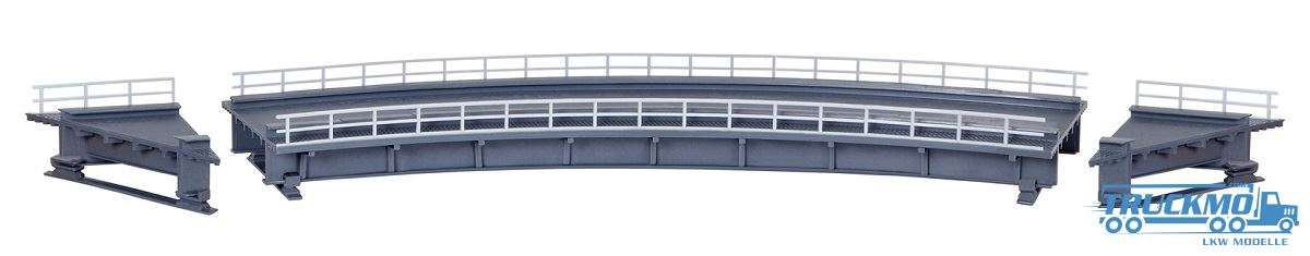 Kibri steel girder bridge curved single track 39706