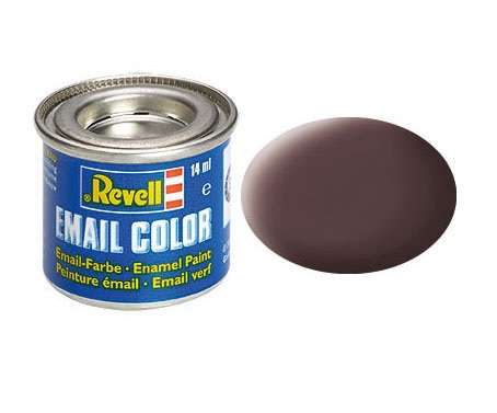 Revell Modelling color Email Color leather brown matt 14ml RAL 8027 32184