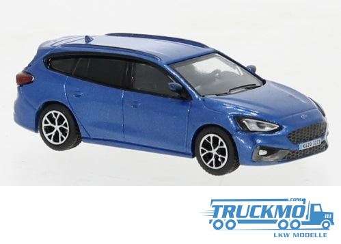 Brekina Ford Focus Turnier ST-Line 2020 blau 870379