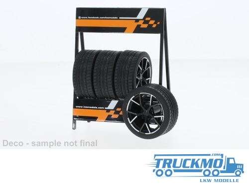 IXO Models RS3 Wheels Set of 4 Wheels IXO18SET029W