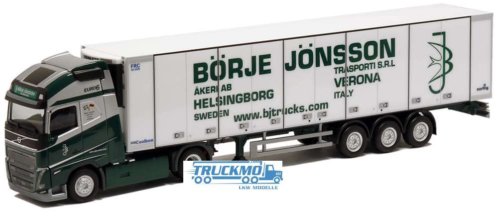 Herpa Börje Jönsson Volvo FH XL GL reefer semitrailer 402025