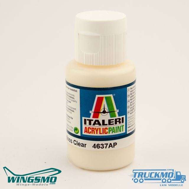 Italeri acrylic paint clear lacquer silk matt 35ml 4637