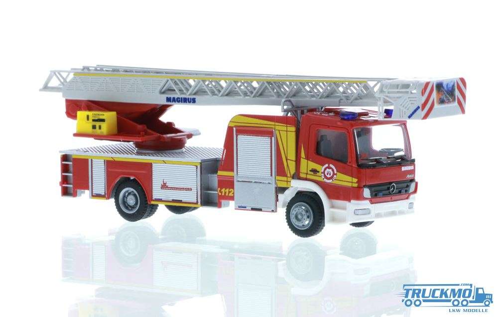 Rietze Feuerwehr Weilheim Iveco Magirus DLK Aerial ladder 71618
