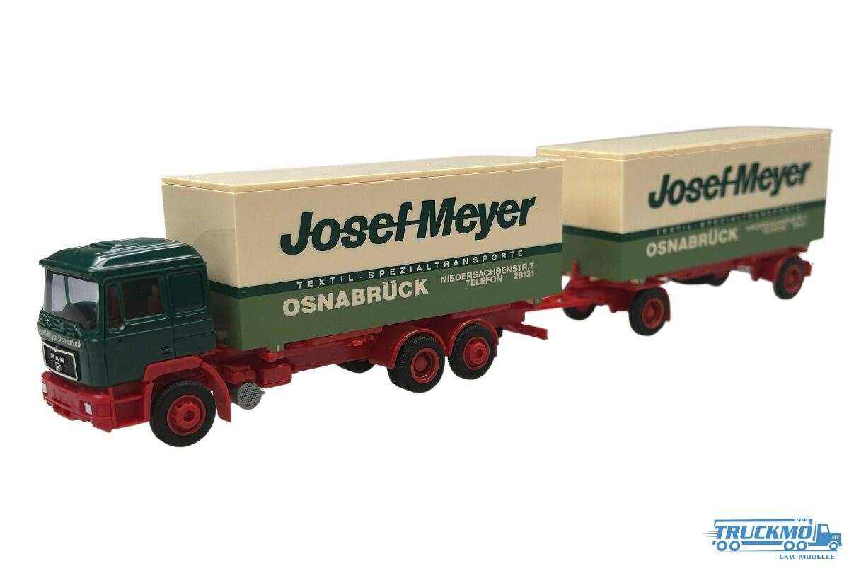 AWM Josef Meyer MAN F90 Swap Box Truck-Trailer 76251