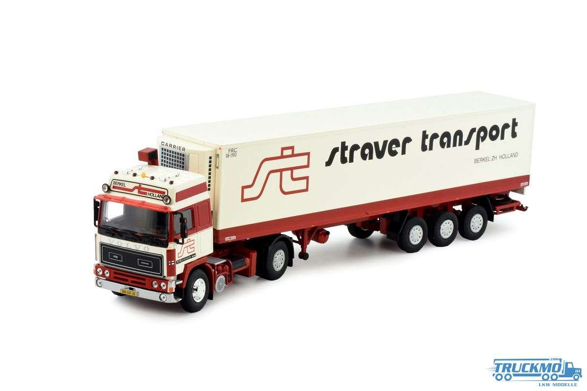 Tekno Straver Volvo FH12 Globetrotter reefer trailer 82445