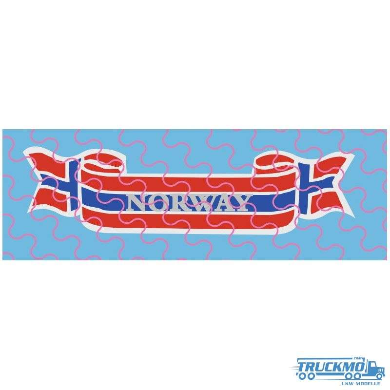 TRUCKMO Decal Norway Banner 12D-0101