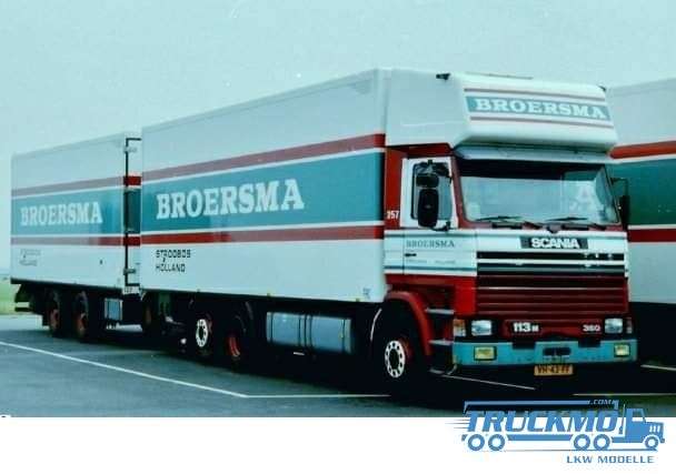Tekno Broersma Scania 113M Kühlhängerzug 82539