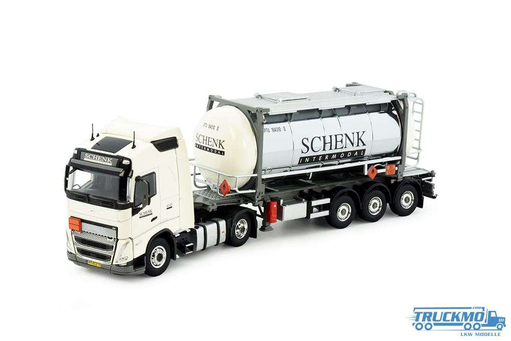 Tekno Schenk Volvo FH5 Globetrotter 4x2 Tank Container Semitrailer 85171