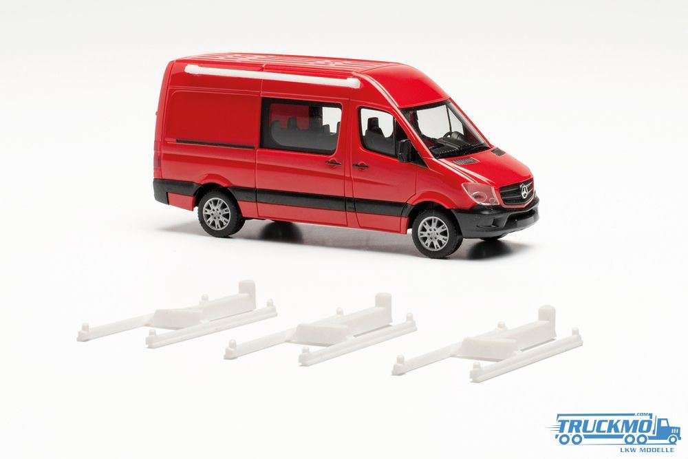 Herpa accessories awning van high roof 6 pcs white 055420