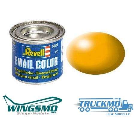 Revell Farbe Modellbau Email Color Lufthansa Gelb seidenmatt 14ml RAL 1028 32310