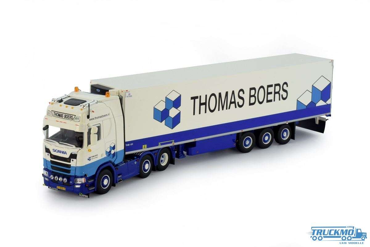 Tekno Thomas Boers Scania Next Gen S-Serie Highline 3-Achs Kühlauflieger 80910