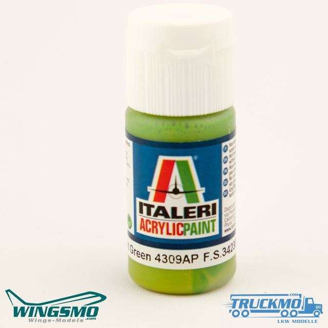 Italeri acrylic paint light green matt 20ml 4309