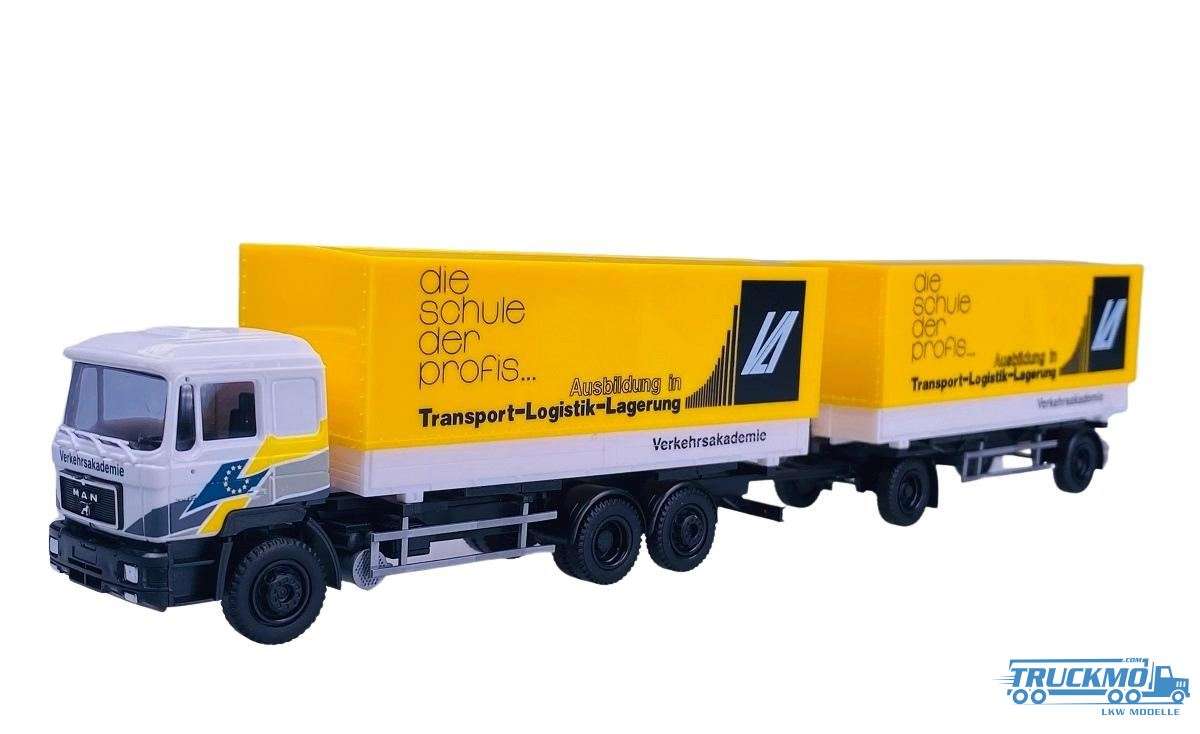 AWM Verkehrsakademie MAN F90 truck-trailer 75995