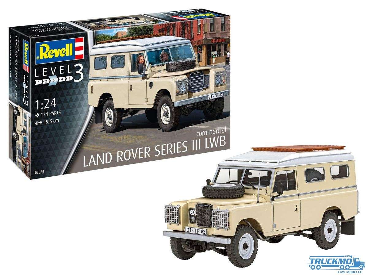 Revell Autos Land Rover Series III LWB commercial 67056