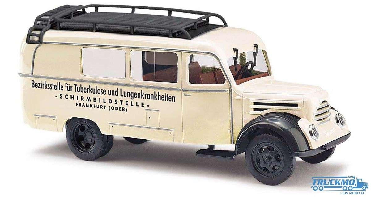 Busch Röntgenwagen Frankfurt Robur Garant K 30 Kombiwagen 51863