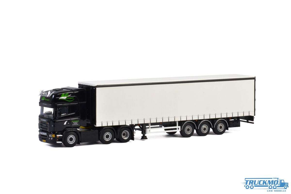 WSI AG Transport Scania R5 Topline curtainside trailer 3 axle 01-2599