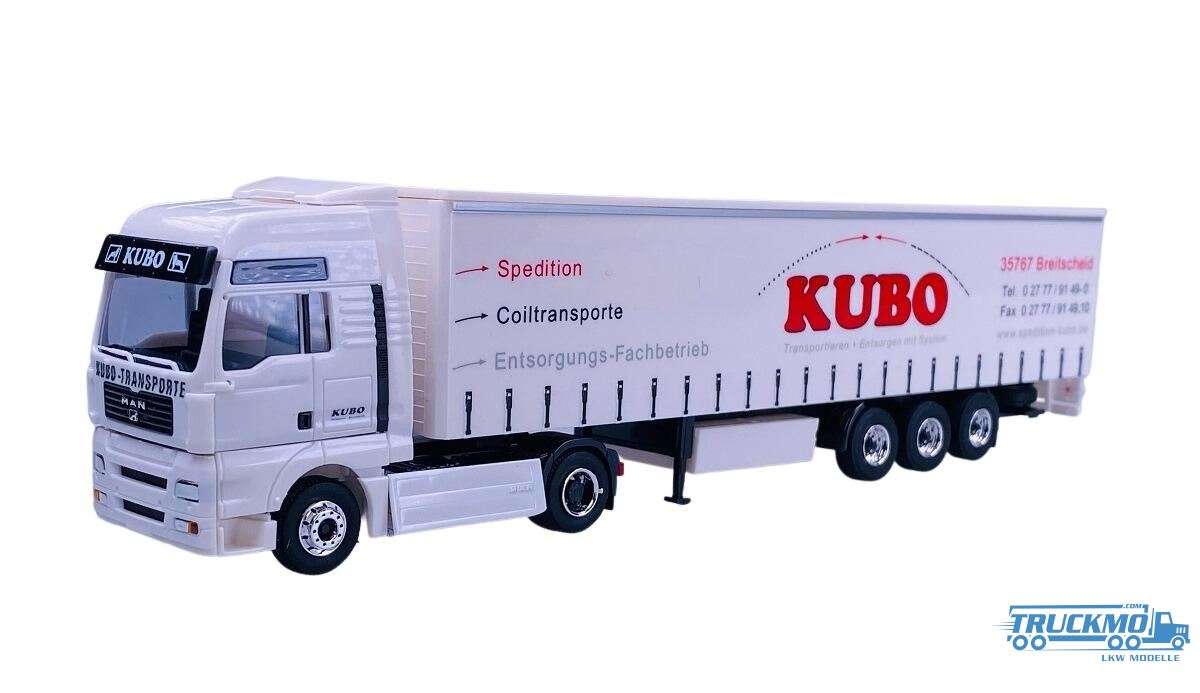 AWM KUBO MAN TGA XXL curtain semitrailer 75991