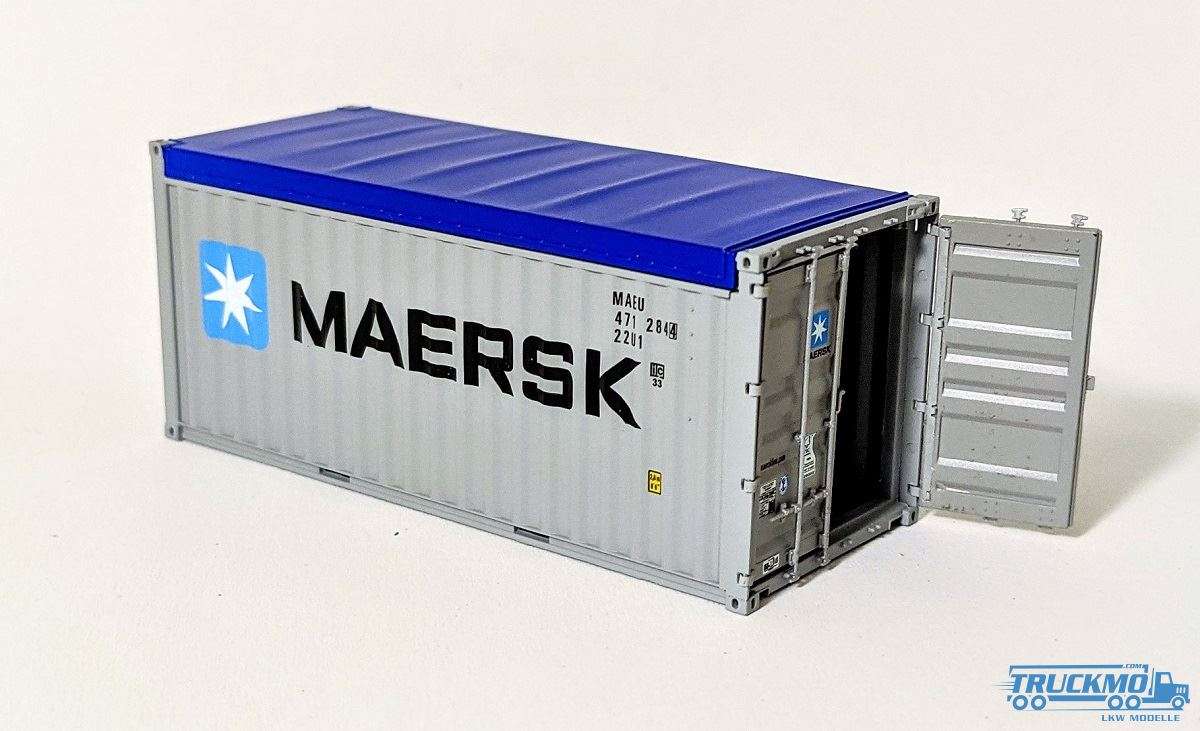 PT Trains Maersk 20ft open top Container MAEU4712844 820503