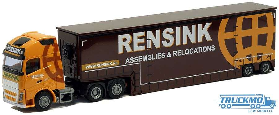 AWM Rensink Volvo 12 XL Aerop Low bed semitrailer 75300