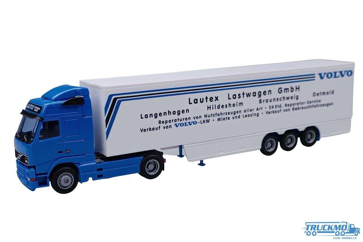 AWM Lautex Volvo FH Globetrotter Box Semitrailer 76135