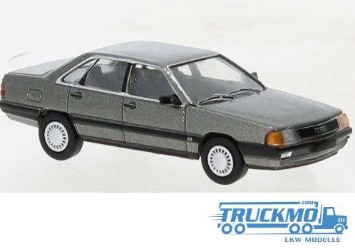 Brekina Audi 100 1982 dark grey 870439