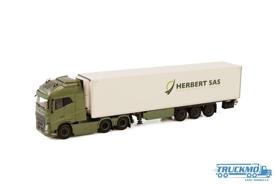 WSI Herbert Sas Volvo FH4 Globetrotter XXL Reefer trailer 01-3534