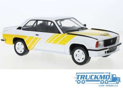 IXO Models Opel Ascona B 400 1982 white yellow IXO18CMC127.22
