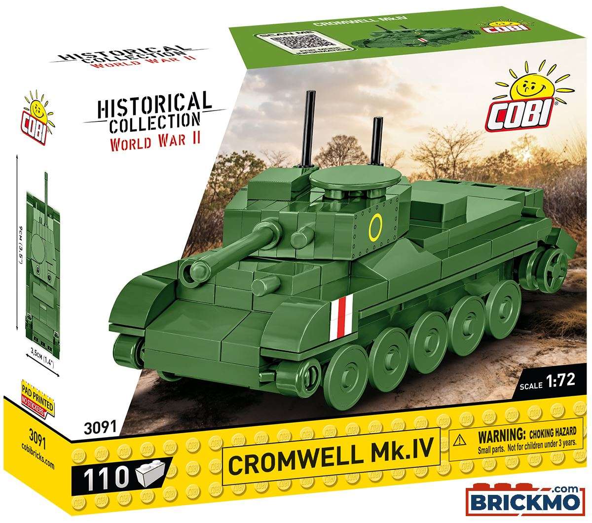Cobi Historical Collection World War II 3091 Cromwell MK.IV 3091