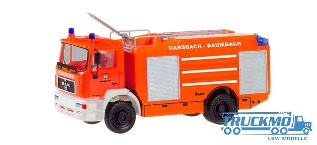 Herpa Ransbach-Baumbach fire department MAN M 90 TLF 094528