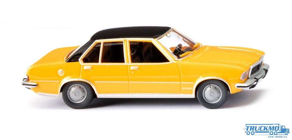 Wiking Opel Commodore B verkehrsgelb 079605