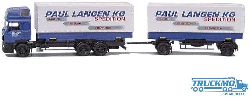 AWM Spedition Langen MAN F 2000 HD Interchangeable platform trailer 70062