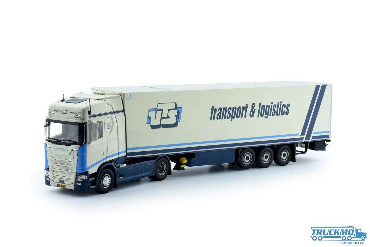 Tekno VTS Transport &amp; Logistic Scania S-Serie Highline Kühlauflieger 75150