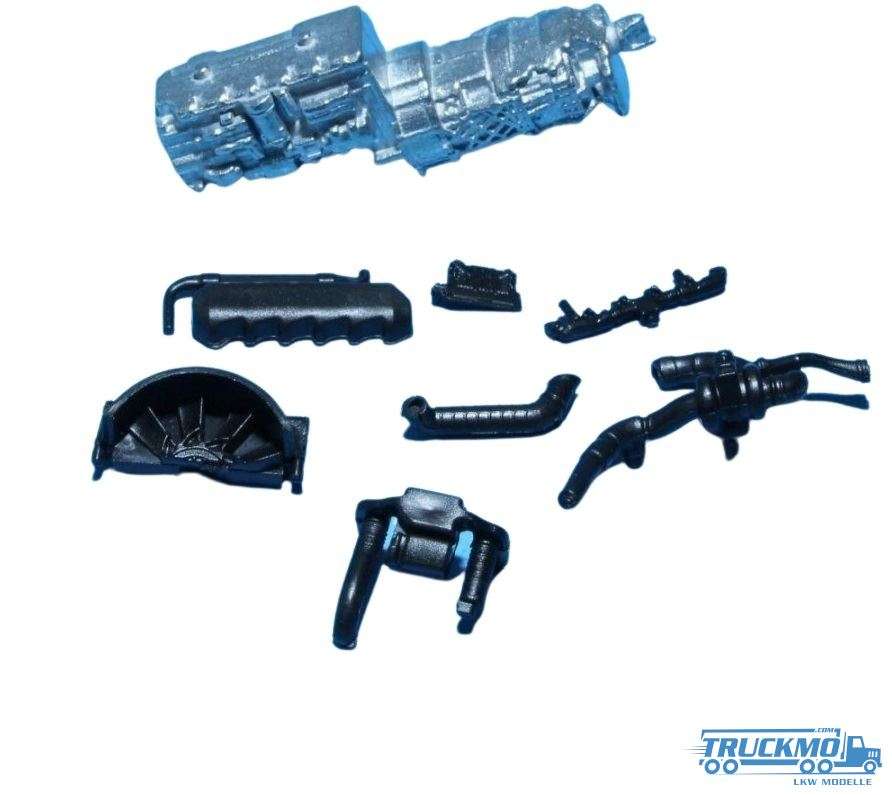 Tekno Parts DAF CF Euro 6 Motor Zubehör Set 501-864 79434