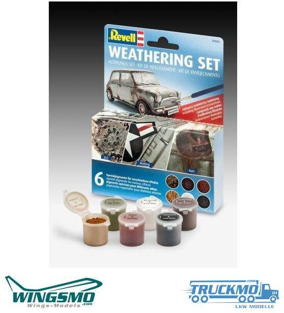 Revell Modelling Weathering Set 6 pigments 39066