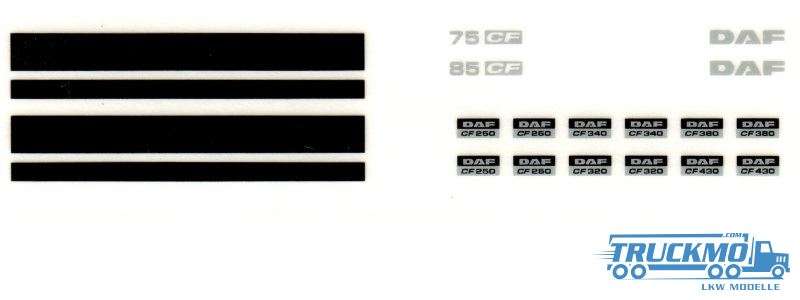 Tekno Decals Stickerset DAF 65/75/85 und CF/75/85 103-700