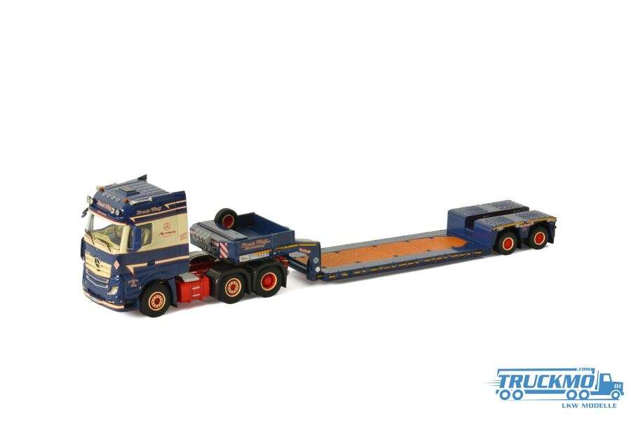 WSI Frank Wulf Mercedes Benz Actros MP4 Bigspace Euro low loader 01-3423