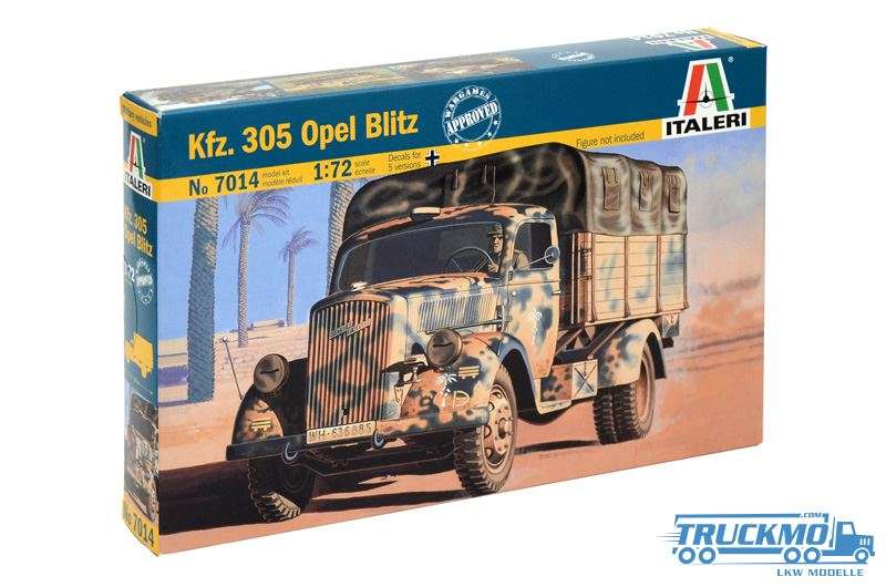 Italeri World War II Dt. Kfz. 305 3to. Tranport LKW 7014