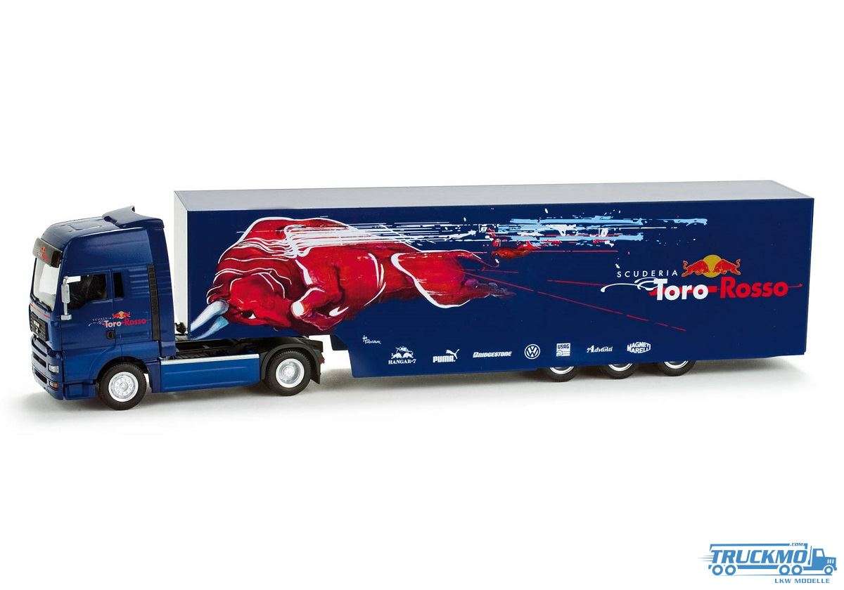 Herpa Scuderia Toro Rosso MAN TGA XXL Renntransporter 158572