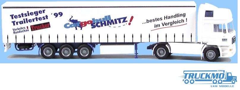 AWM Schmitz / Testsieger MAN F 2000 HD Curtain canvas semitrailer 70060