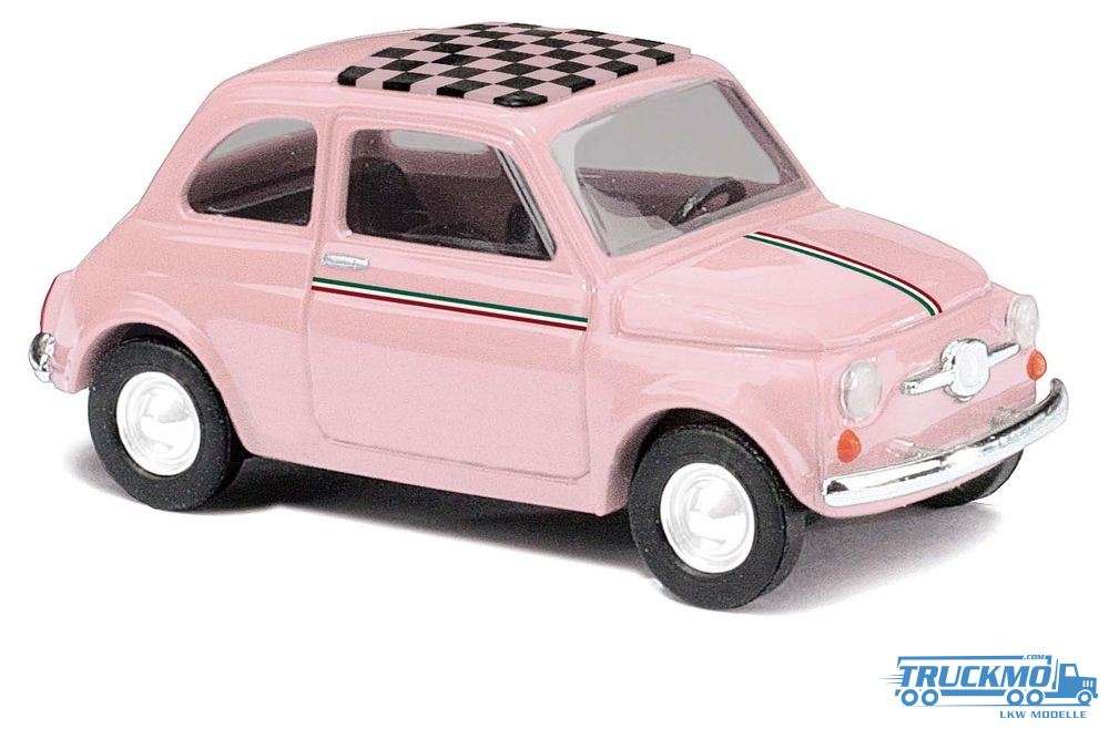 Busch Fiat 500 pink 48733