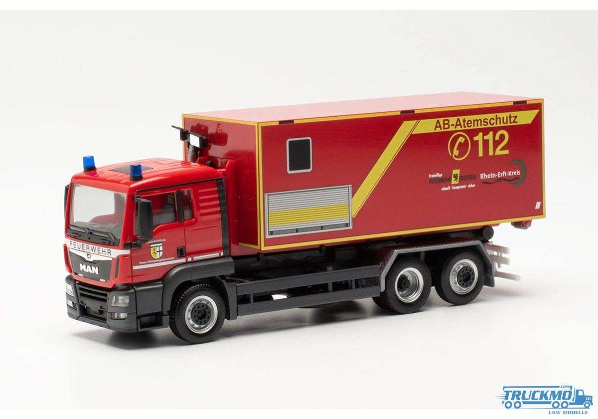 Herpa Feuerwehr Frechen MAN TGS Swap Body Truck 097260
