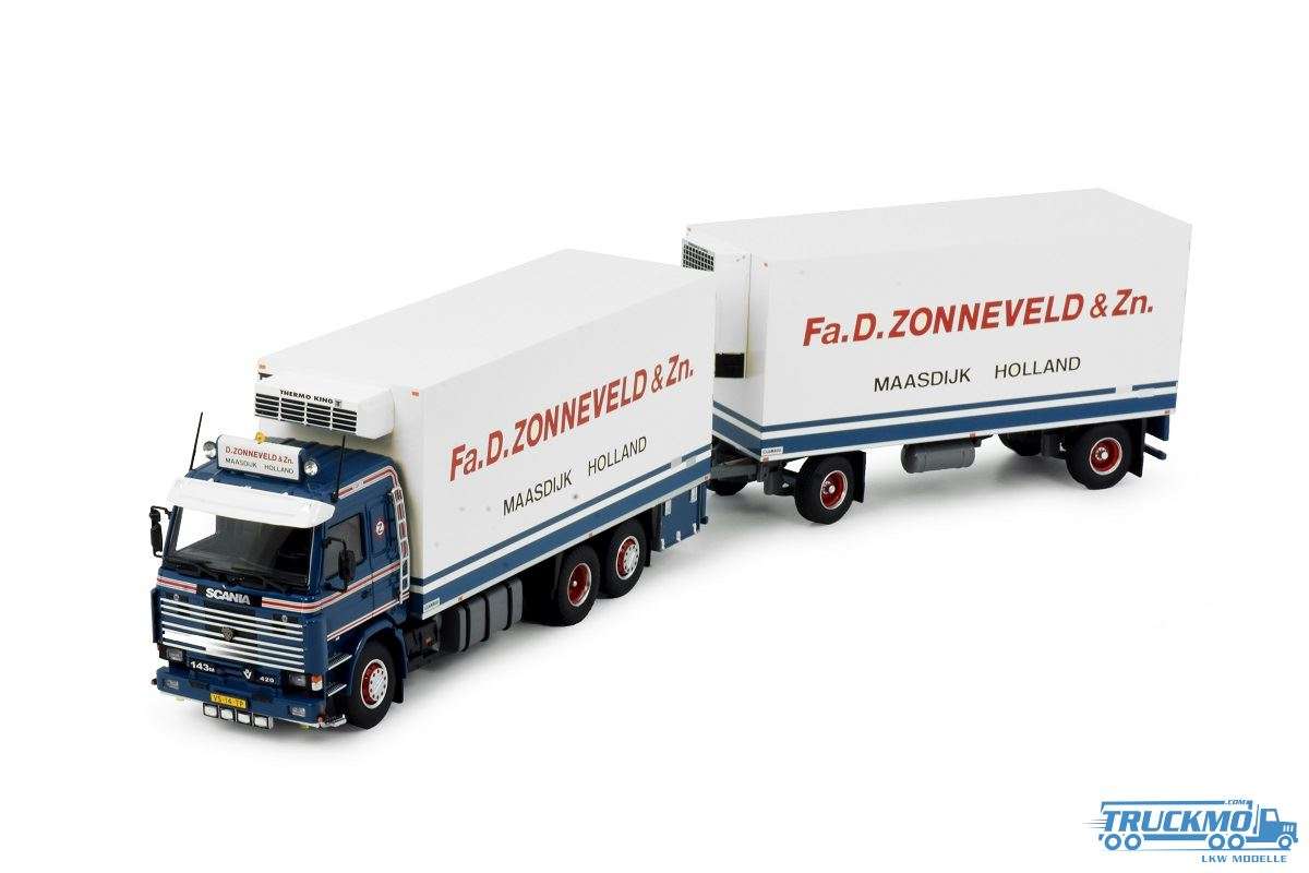 Tekno D. Zonneveld Scania 143 reefer trailer 85124