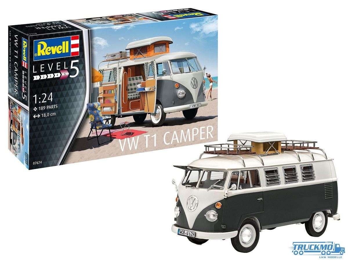 Revell Model kit Volkswagen T1 Camper 07674