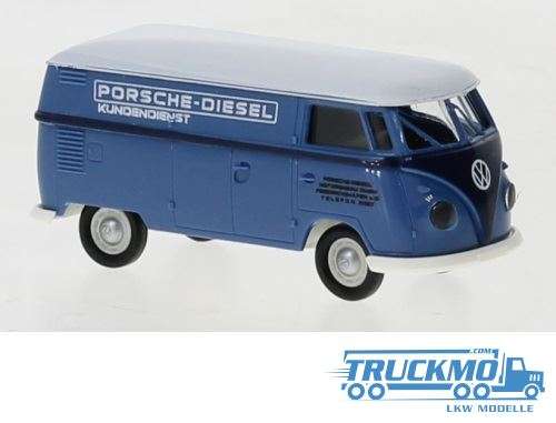 Brekina Porsche Diesel Kundendienst Volkswagen T1b box Diesel 1960 32758