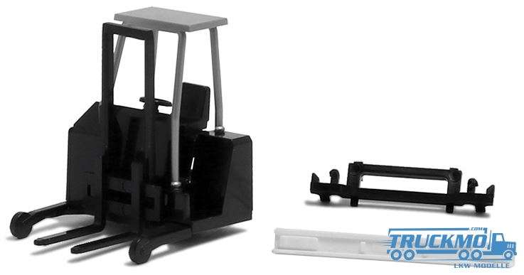 Herpa forklift (black) with rear bumper 692505