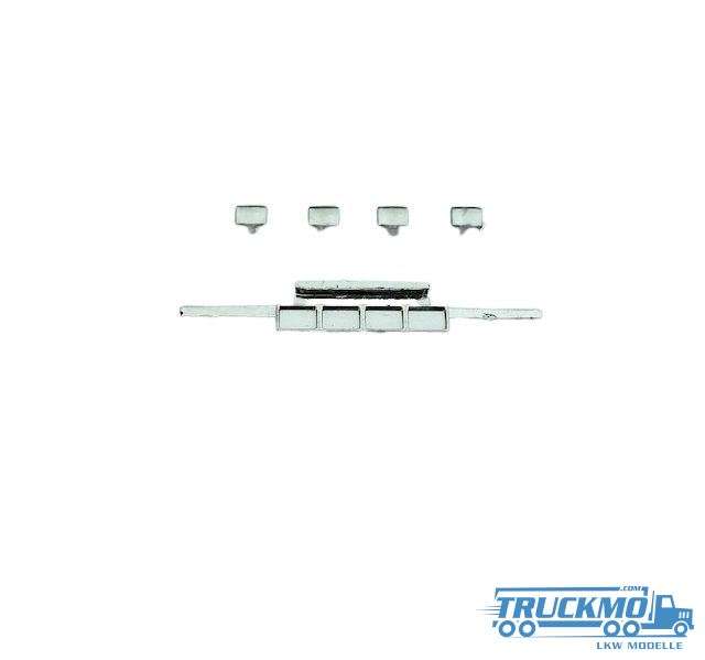 Tekno Parts chrome light bar under bumper 82535