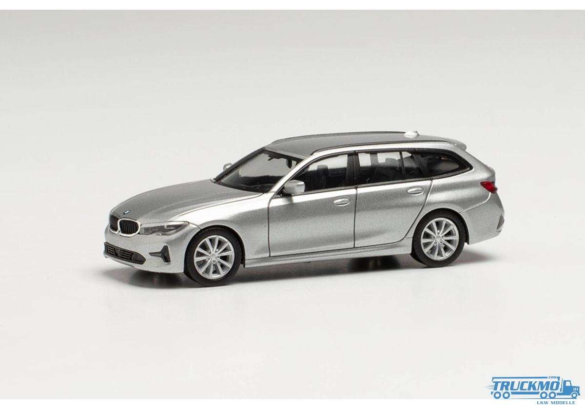Herpa BMW 3 Series Touring glacier silver metallic 430821-002