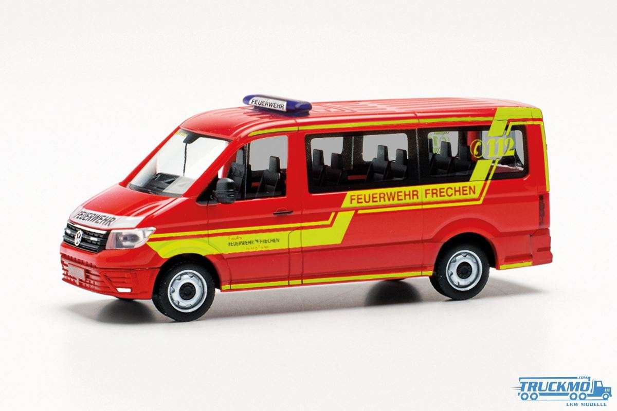 Herpa Feuerwehr Frechen Volkswagen Crafter FD Bus MTW2 097253