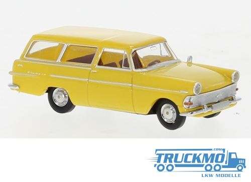 Brekina Opel P2 Caravan 1960 yellow 20136